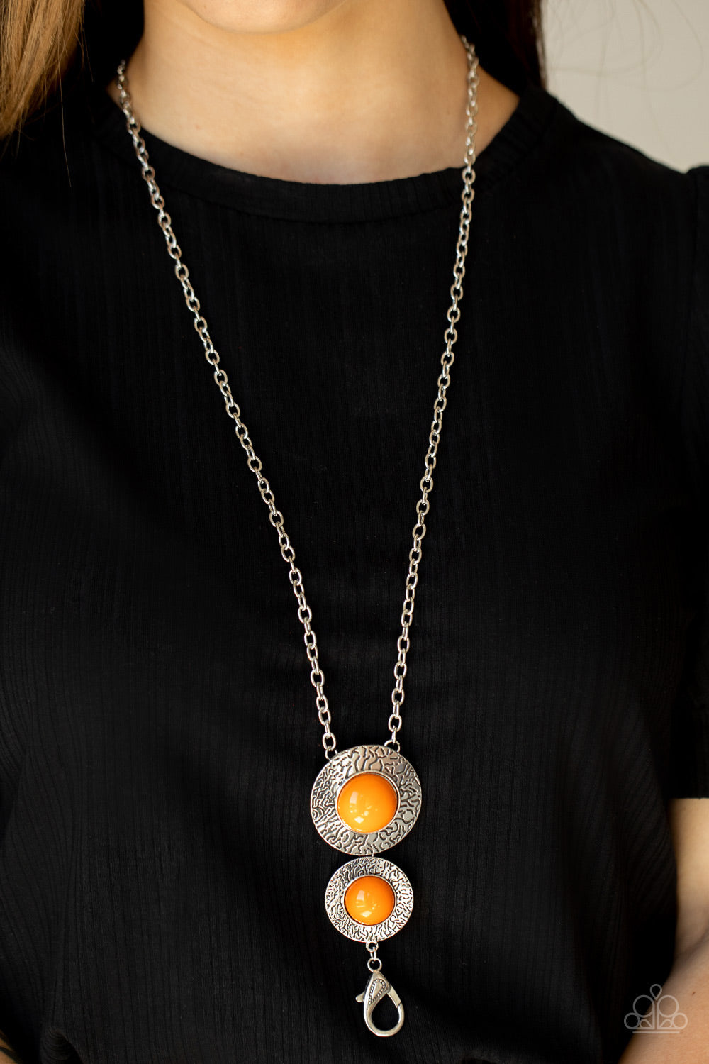 Paparazzi ♥ Abstract Artistry - Orange ♥  Lanyard