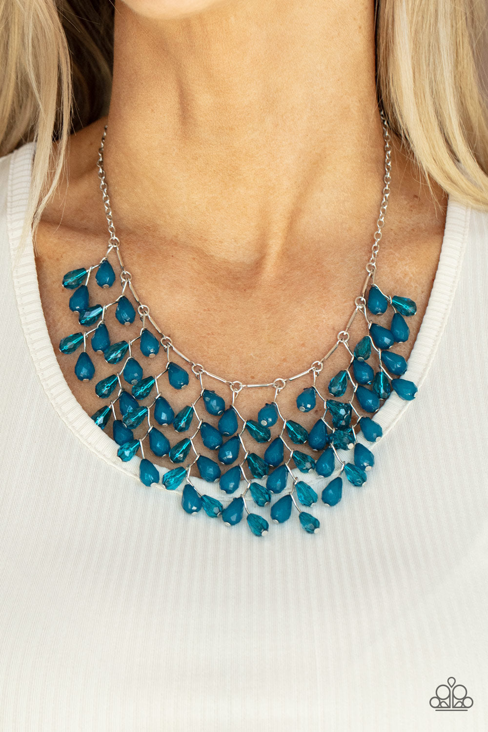 Paparazzi ♥ Garden Fairytale - Blue ♥  Necklace