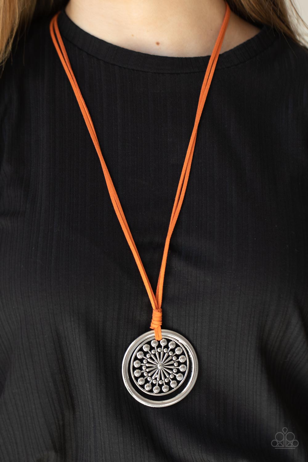 Paparazzi ♥ One MANDALA Show - Orange ♥  Necklace
