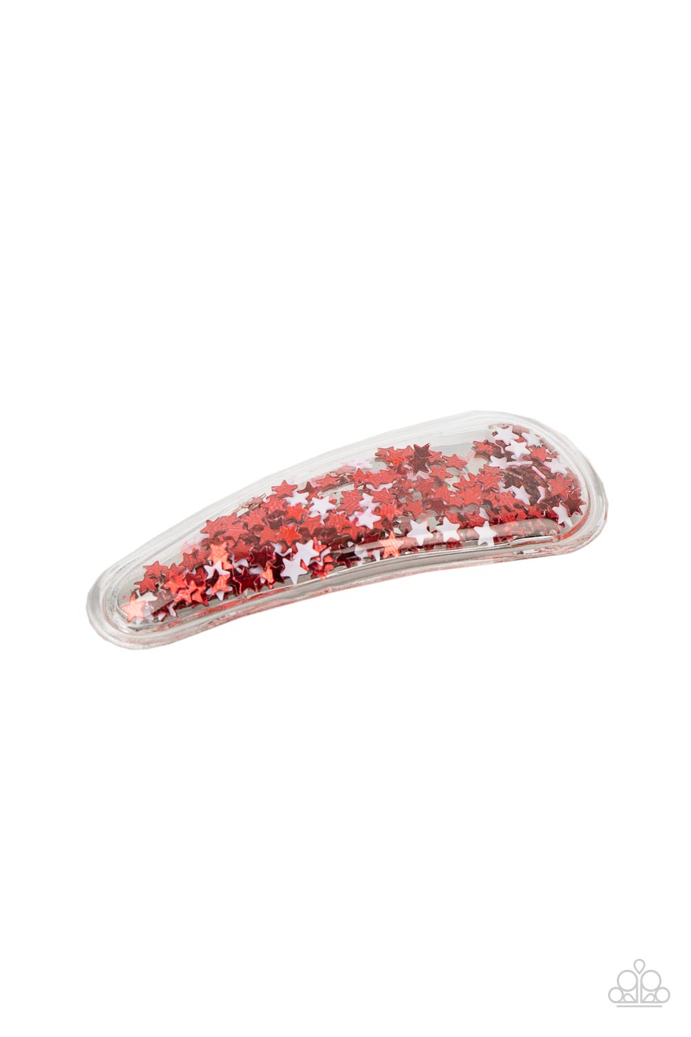 Paparazzi ♥ Oh, My Stars and Stripes - Red ♥  Hair Clip