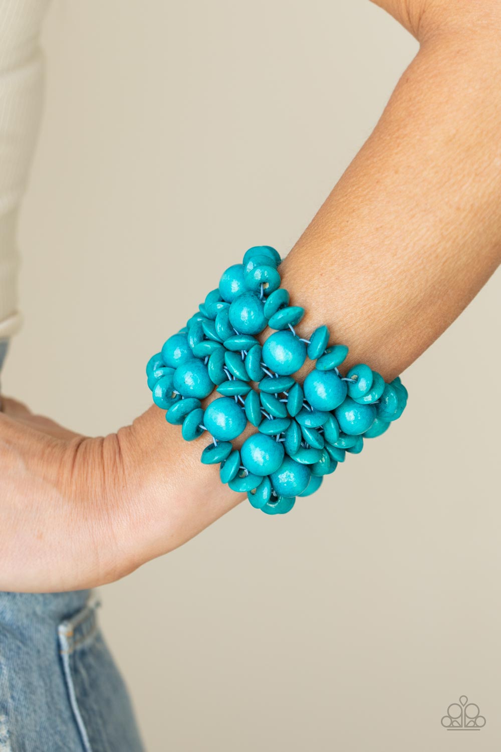 Paparazzi ♥ Island Mixer - Blue ♥  Bracelet