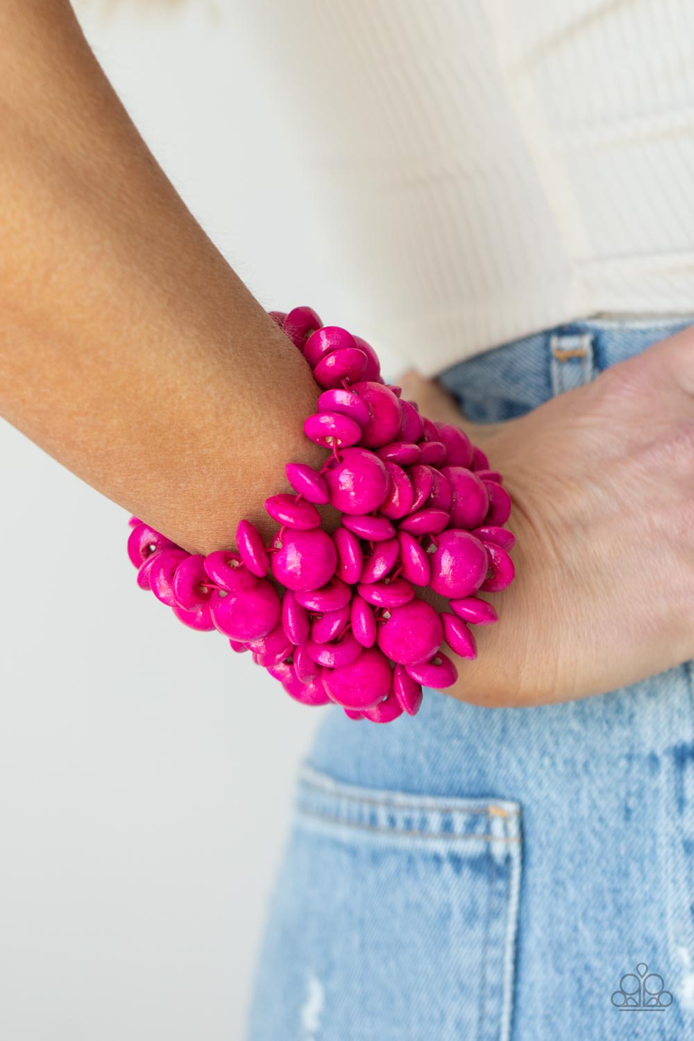 Paparazzi ♥ Island Mixer - Pink ♥  Bracelet