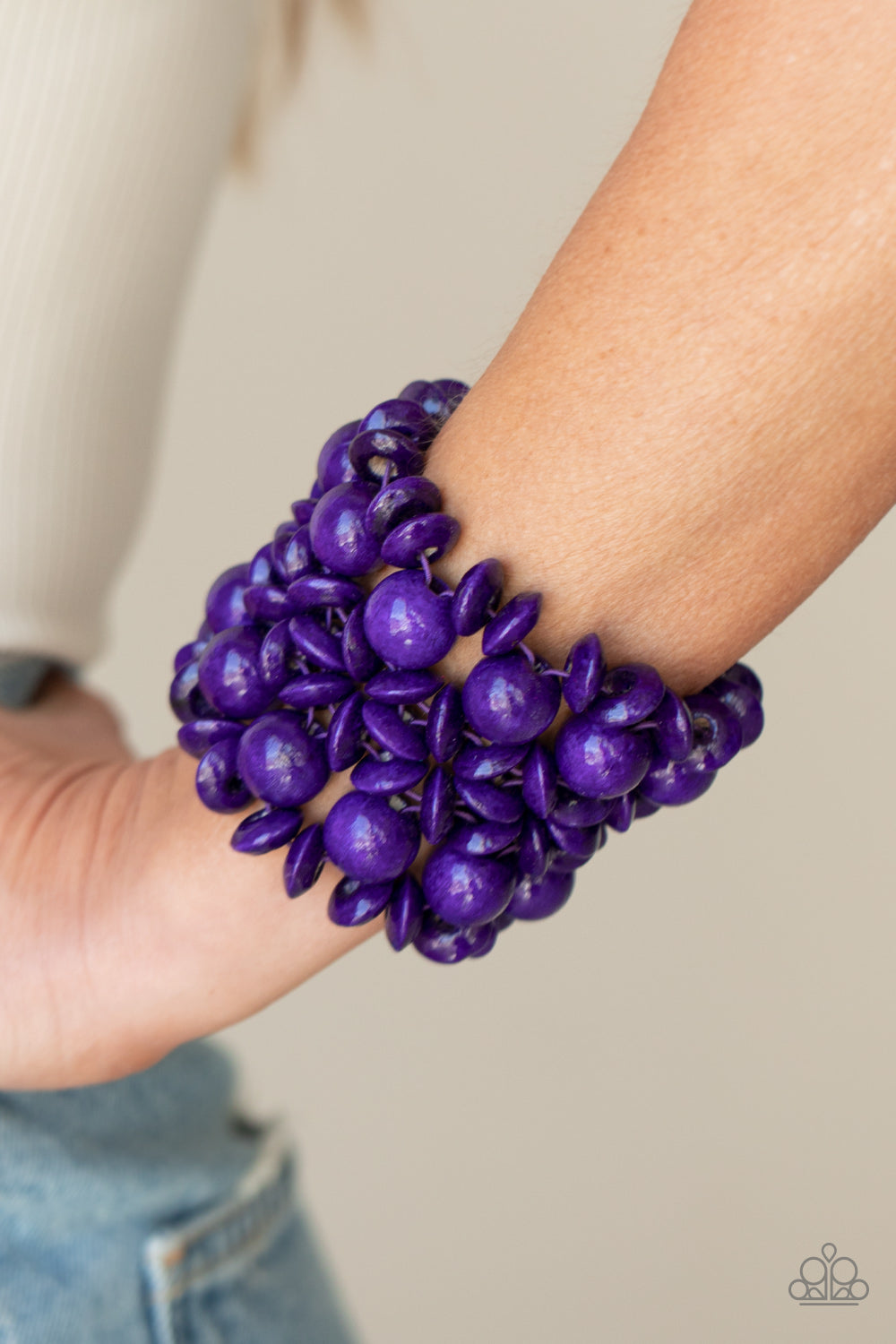 Paparazzi ♥ Island Mixer - Purple ♥  Bracelet
