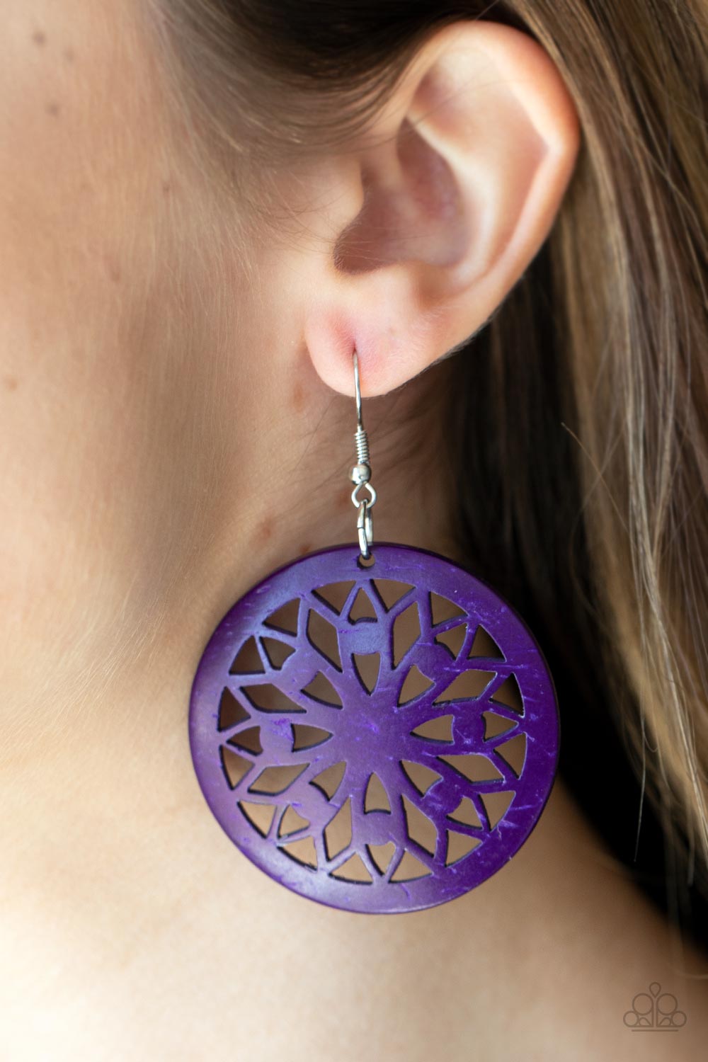 Paparazzi ♥ Ocean Canopy - Purple ♥  Earrings