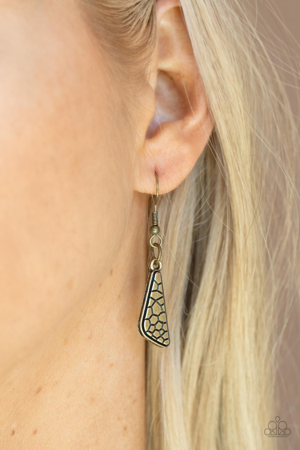 Paparazzi ♥ Extra Expedition - Brass ♥  Necklace