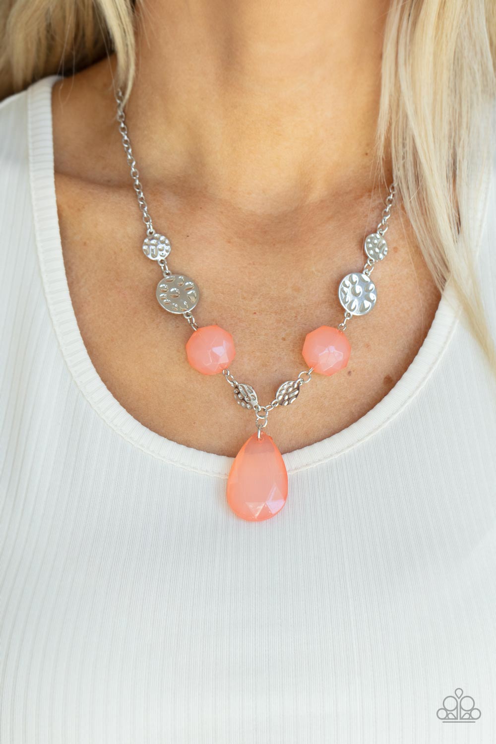 Paparazzi ♥ DEW What You Wanna DEW - Orange ♥  Necklace