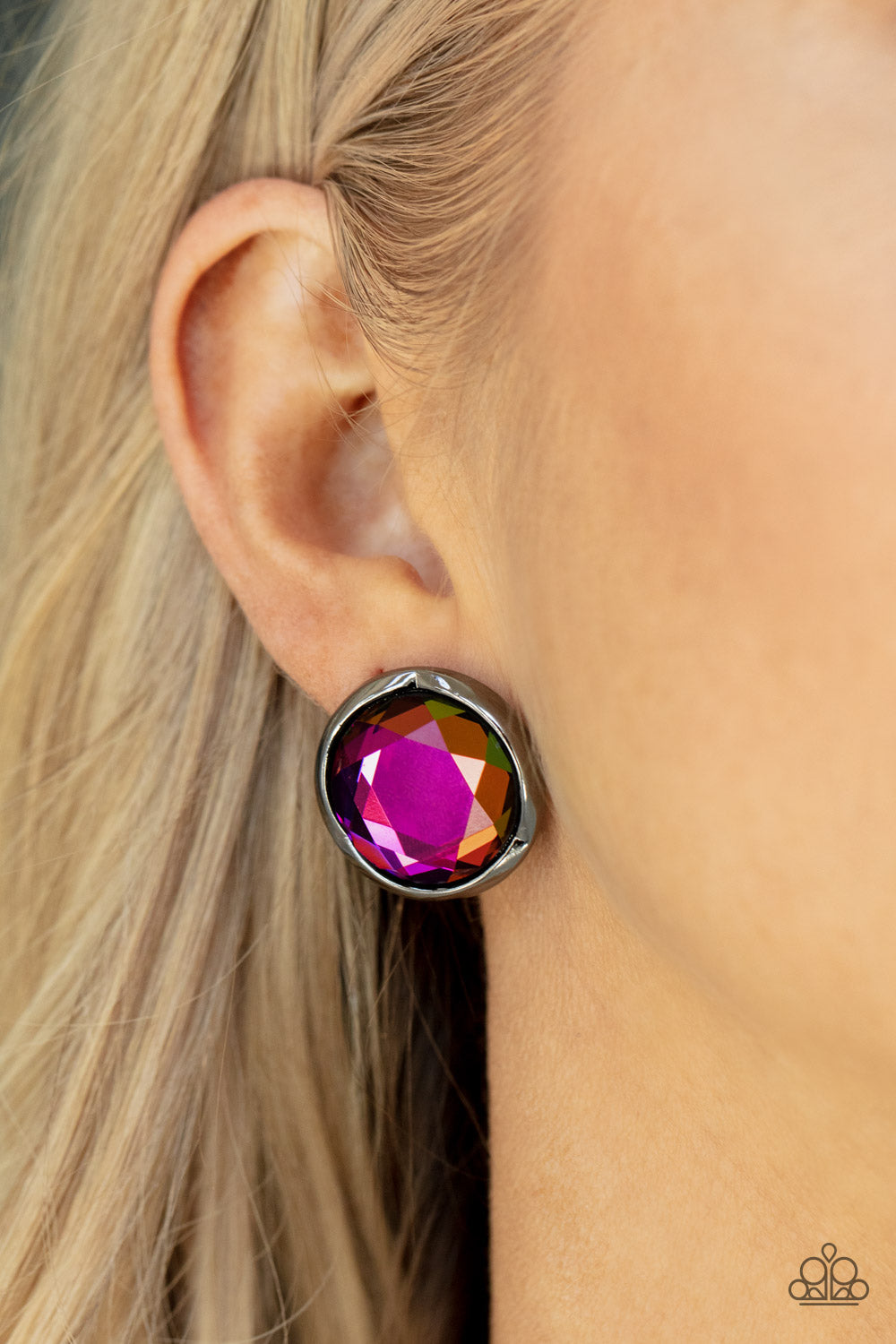 Paparazzi ♥ Double-Take Twinkle - Multi ♥  Post Earrings
