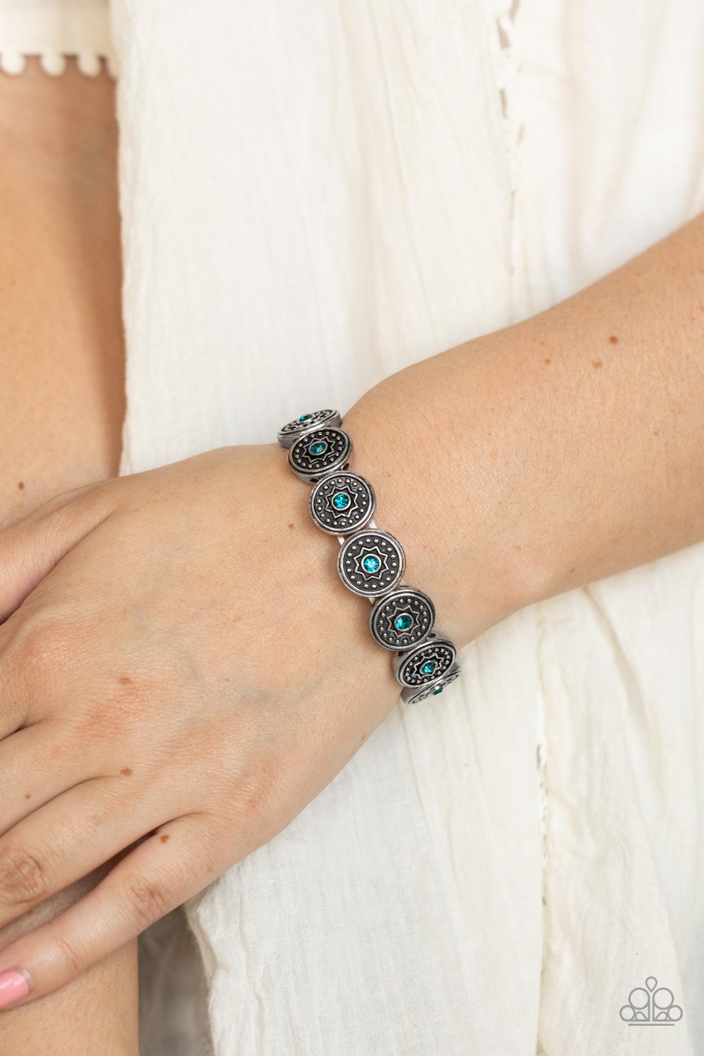 Paparazzi ♥ Colorfully Celestial - Blue ♥  Bracelet