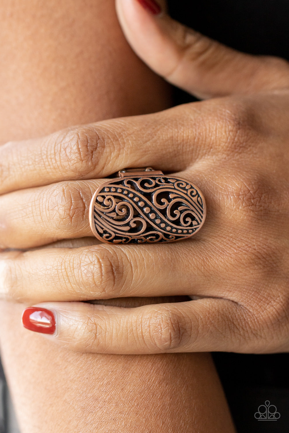 Paparazzi ♥ Pier Paradise - Copper ♥  Ring