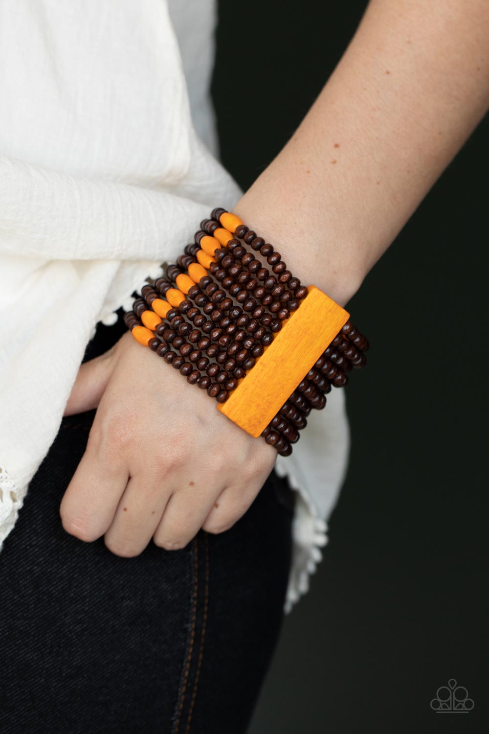 Paparazzi ♥ Tropical Trendsetter - Orange ♥  Bracelet