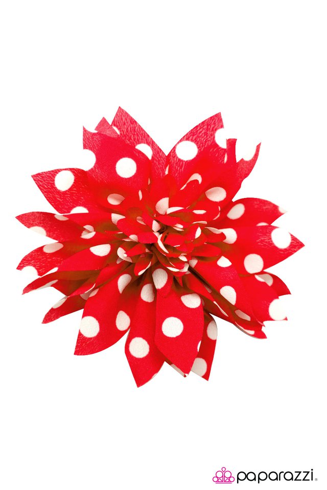 Paparazzi ♥ Put Me On the Spot - Red ♥ Hair Clip