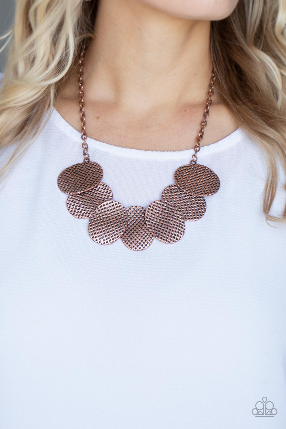 Paparazzi ♥ Industrial Wave - Copper ♥  Necklace