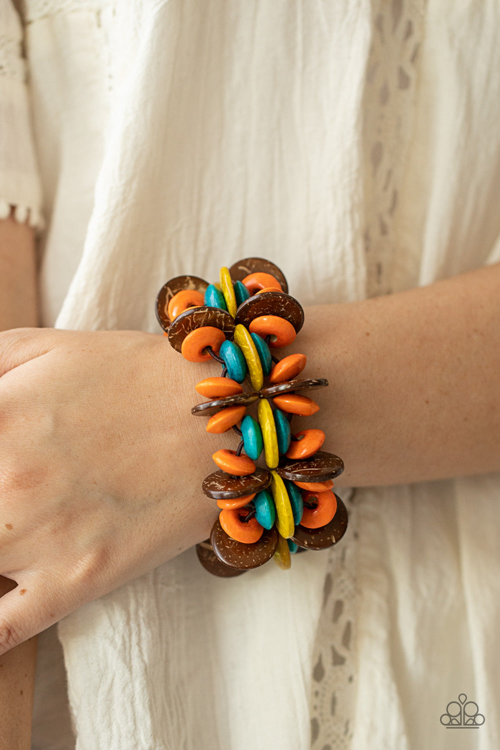 Paparazzi ♥ Caribbean Canopy - Multi ♥  Bracelet