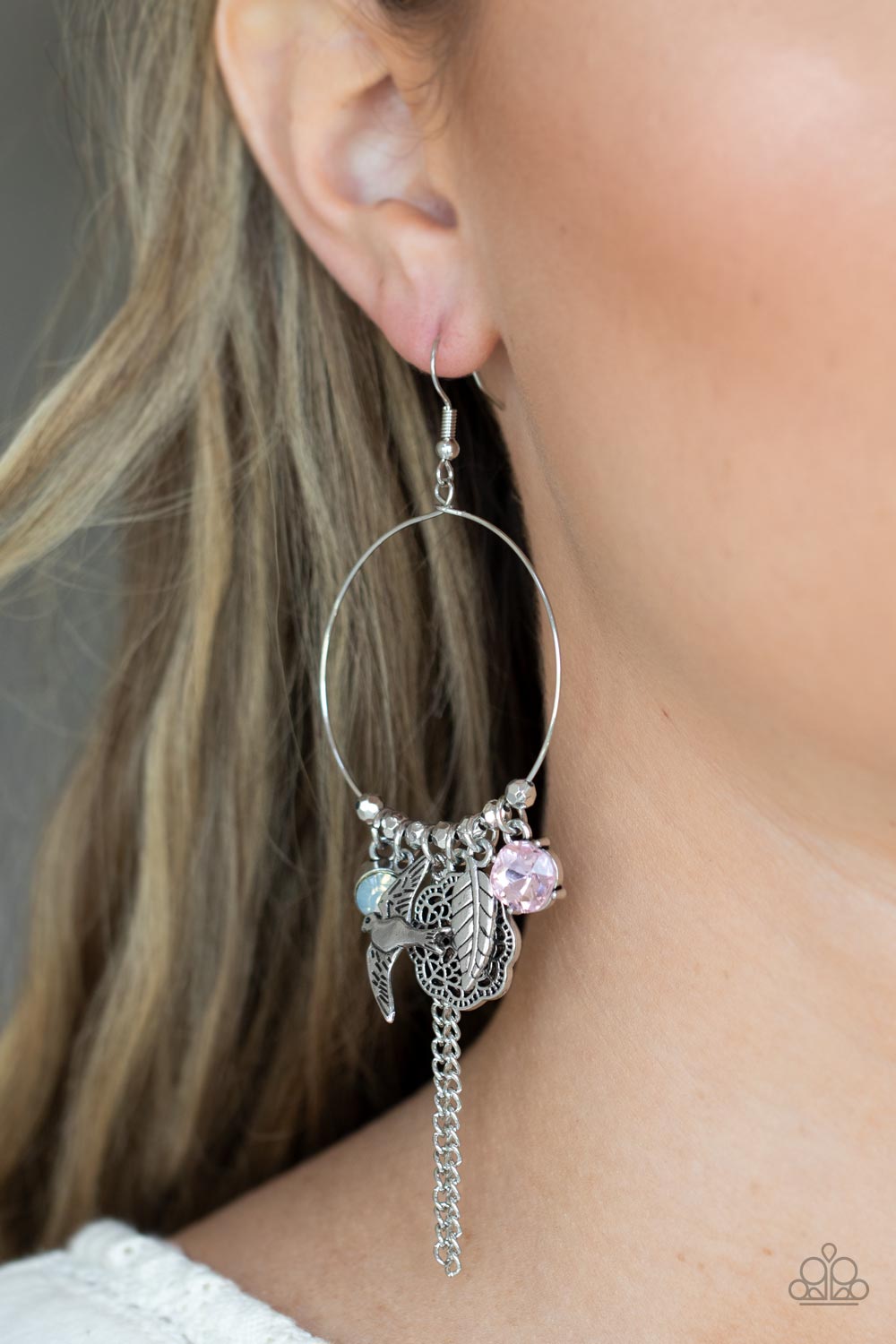 Paparazzi ♥ TWEET Dreams - Pink ♥  Earrings