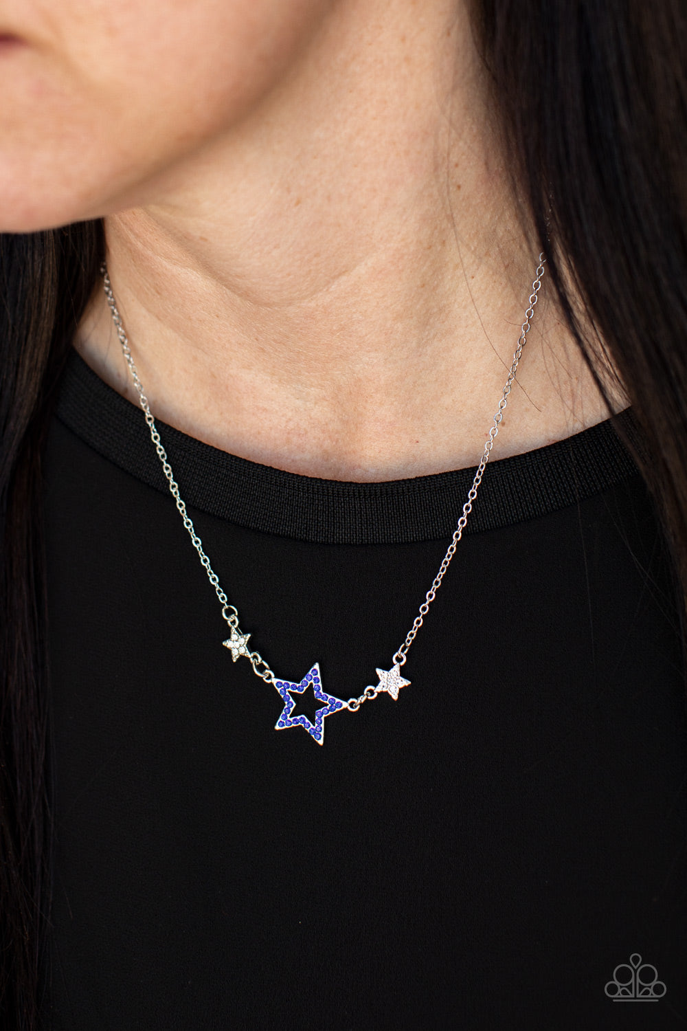 Paparazzi ♥ United We Sparkle - Blue ♥  Necklace