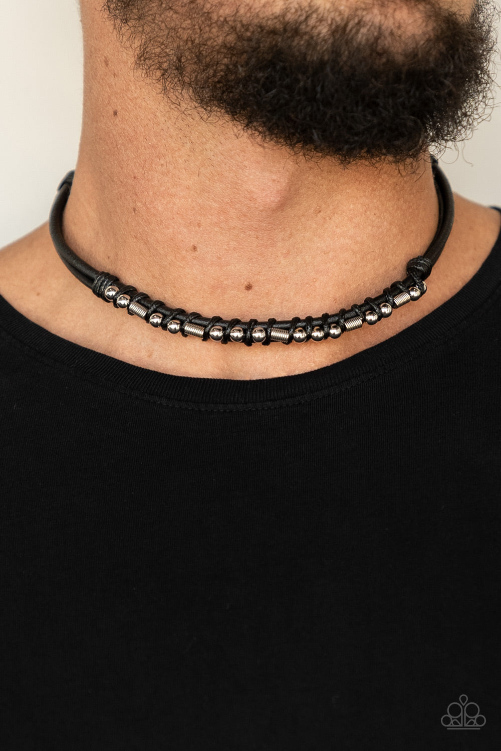 Paparazzi ♥ Westside Wrangler - Black ♥  Necklace