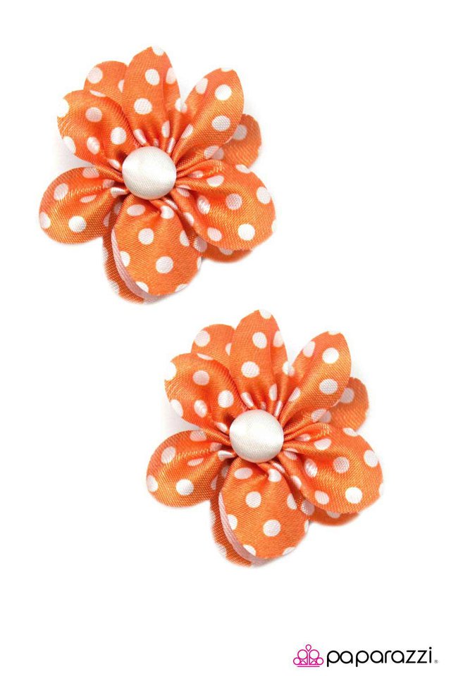 Paparazzi ♥ The Perfect Pair - Orange ♥ Hair Clip