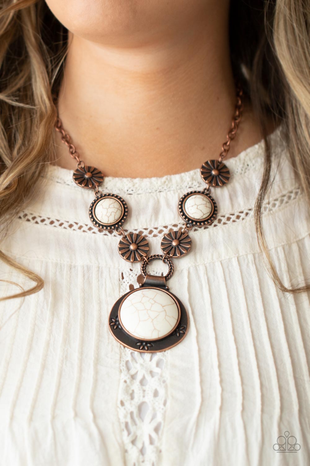 Paparazzi ♥ Saguaro Garden - Copper ♥  Necklace