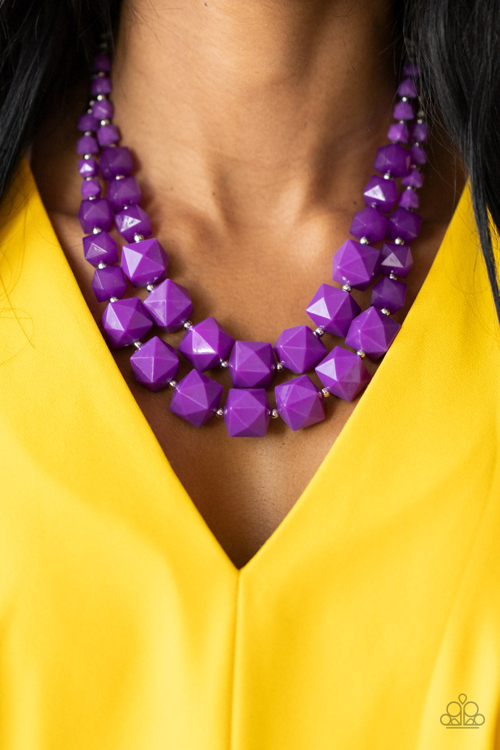 Paparazzi ♥ Summer Excursion - Purple ♥  Necklace