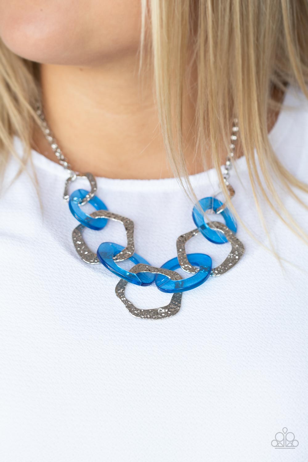 Paparazzi ♥ Urban Circus - Blue ♥  Necklace