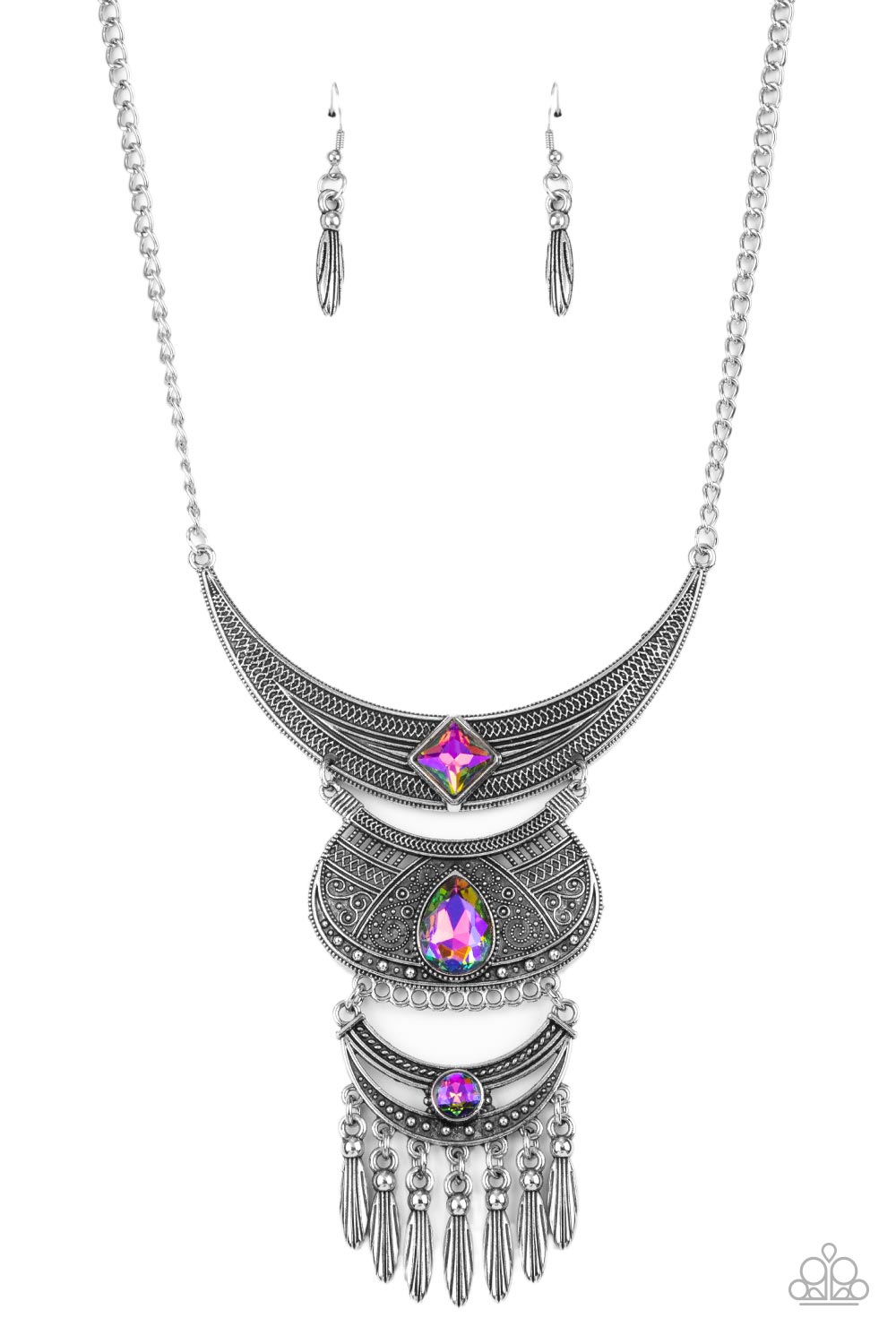 Paparazzi ♥ Lunar Enchantment - Multi 2 ♥  Necklace