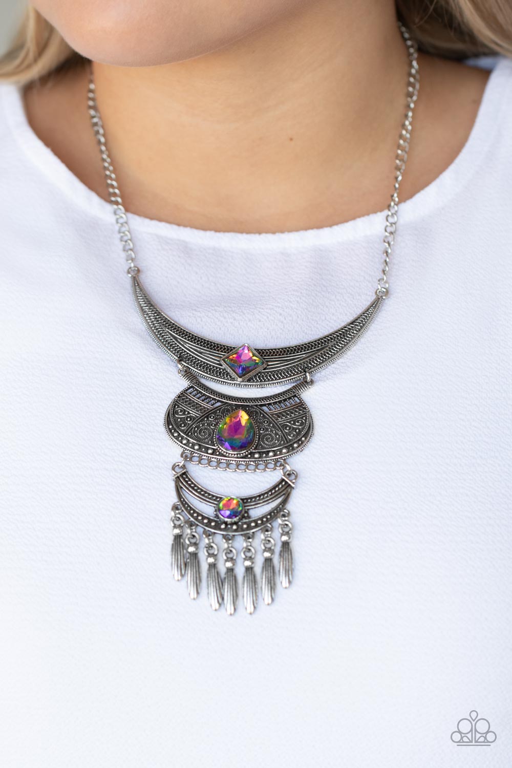 Paparazzi ♥ Lunar Enchantment - Multi 2 ♥  Necklace