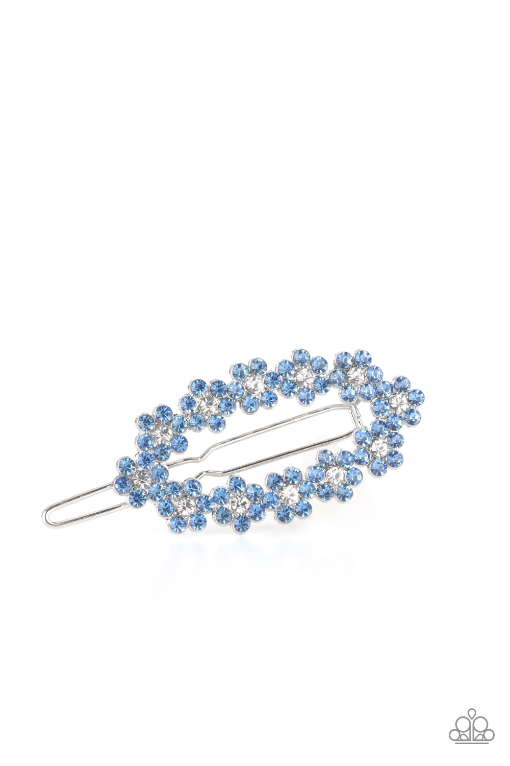 Paparazzi ♥ Gorgeously Garden Party - Blue ♥  Hair Clip