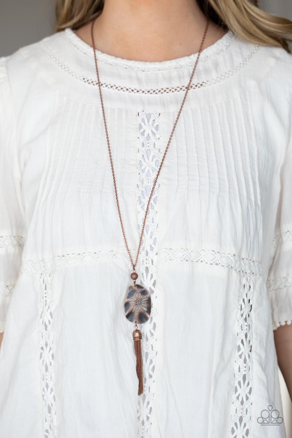 Paparazzi ♥ Botanical Beaches - Copper ♥  Necklace