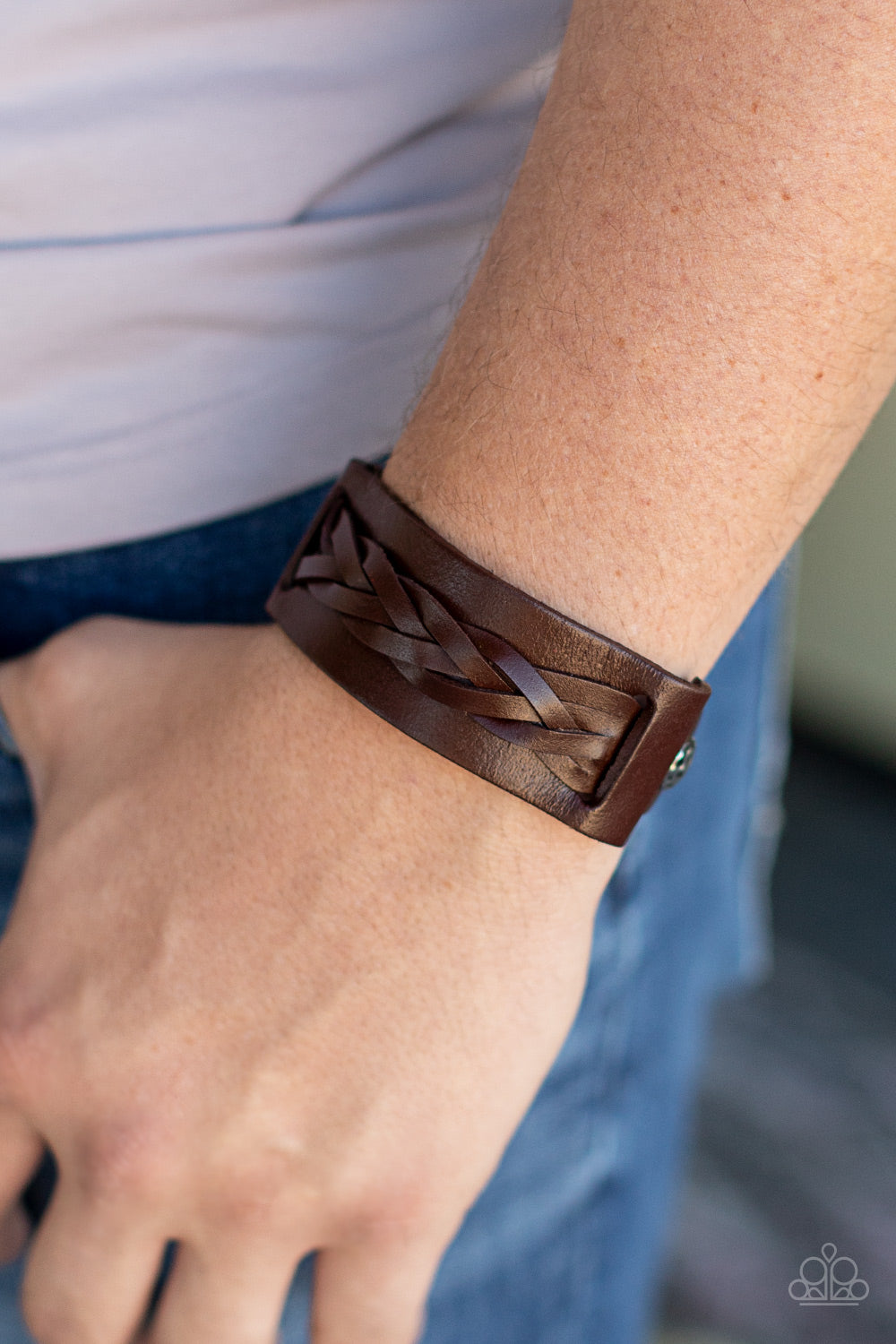 Paparazzi ♥ Practical Pioneer - Brown ♥  Bracelet