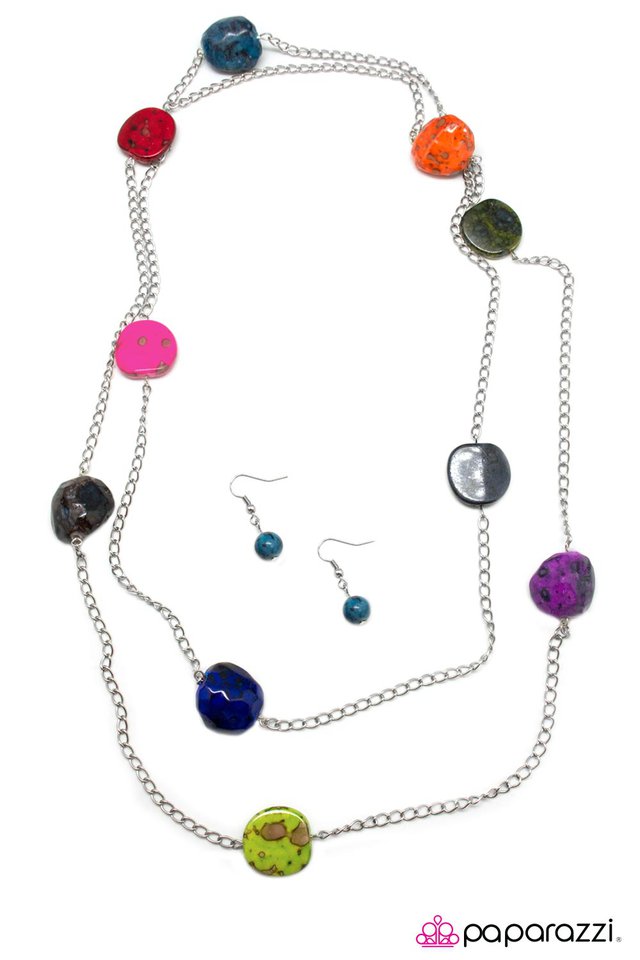 Paparazzi ♥ Like A Rock - Multi ♥ Necklace