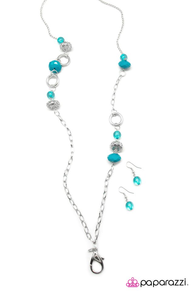 Paparazzi ♥ Workin Late - Blue ♥ Lanyard