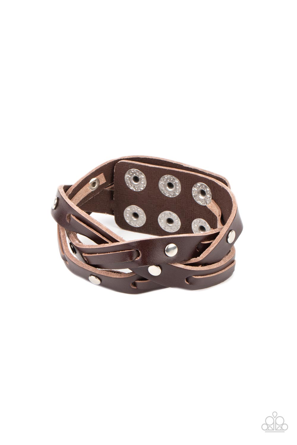 Paparazzi ♥ Rugged Roundup - Brown ♥ Bracelet – LisaAbercrombie