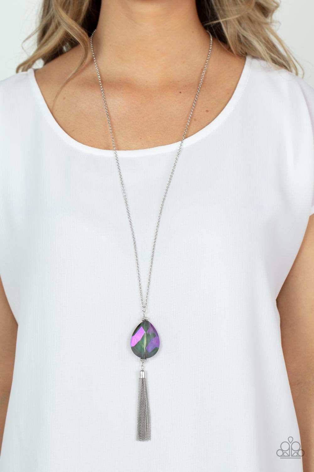 Paparazzi ♥ Interstellar Solstice - Purple ♥  Necklace