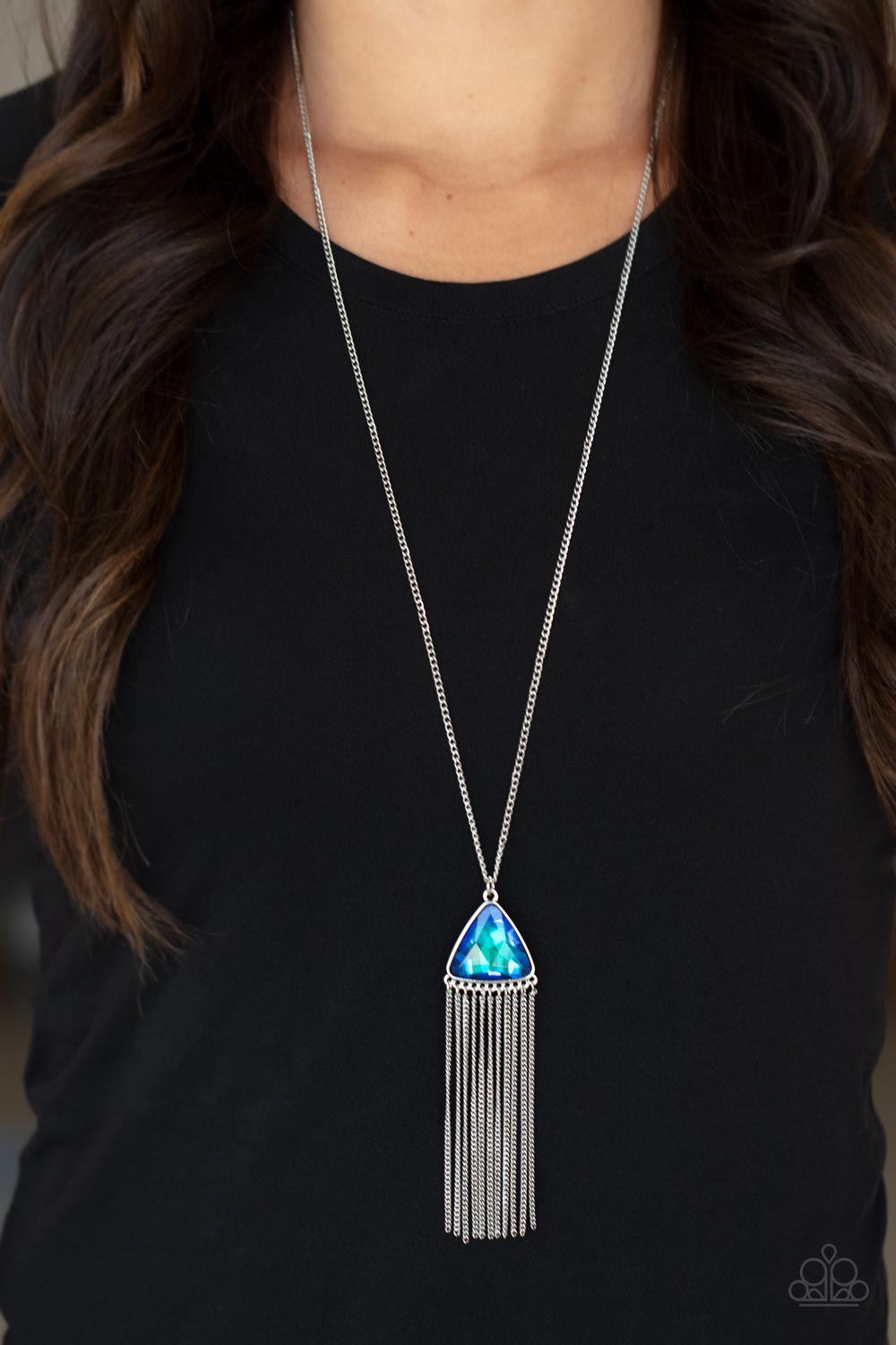 Paparazzi ♥ Proudly Prismatic - Blue ♥  Necklace