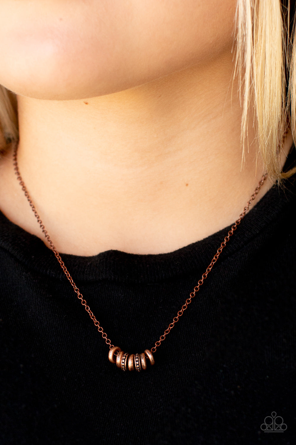 Paparazzi ♥ Dainty Dalliance - Copper ♥  Necklace