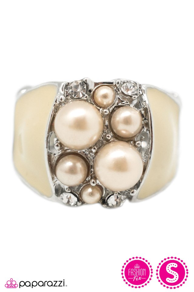 Paparazzi ♥ Pearl Jam - Brown ♥ Ring