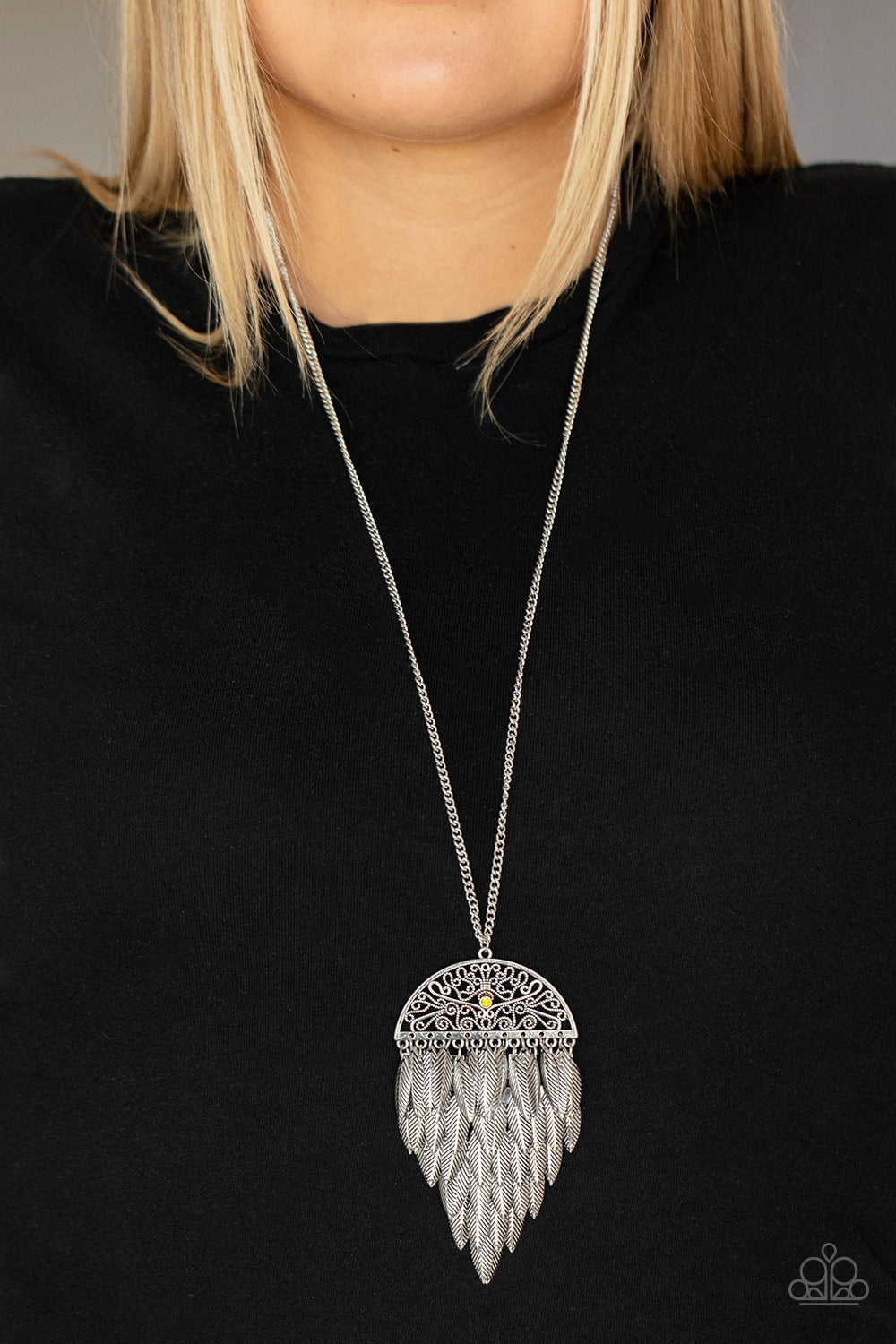 Paparazzi ♥ Canopy Cruise - Yellow ♥  Necklace