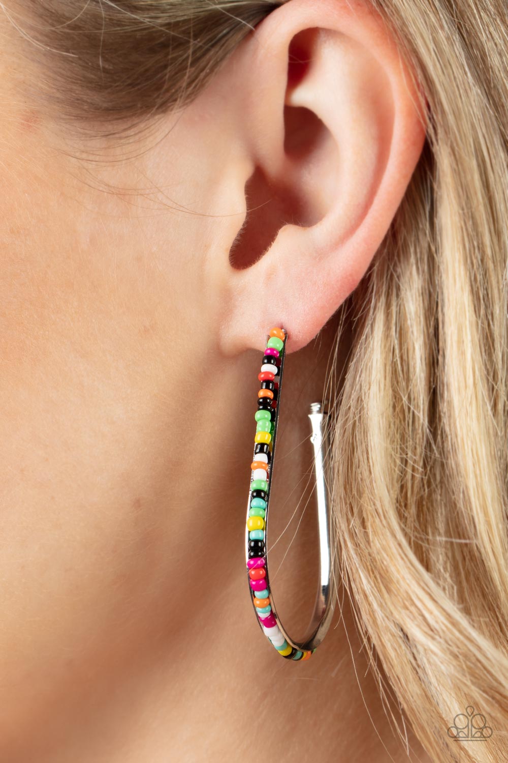 Paparazzi ♥ Beaded Bauble - Multi ♥  Earrings