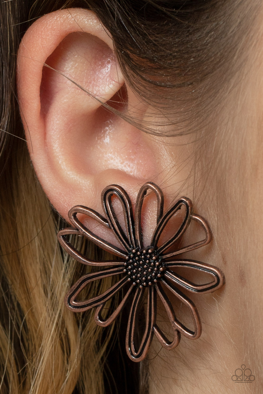 Paparazzi ♥ Artisan Arbor - Copper ♥  Post Earrings