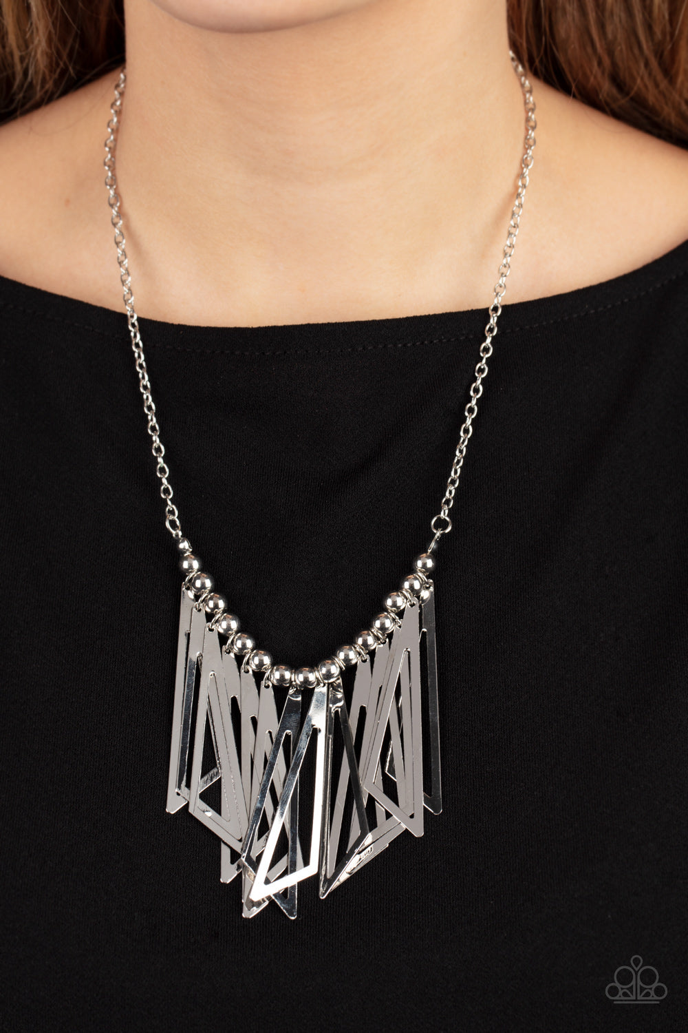 Paparazzi ♥ Industrial Jungle - Silver ♥  Necklace