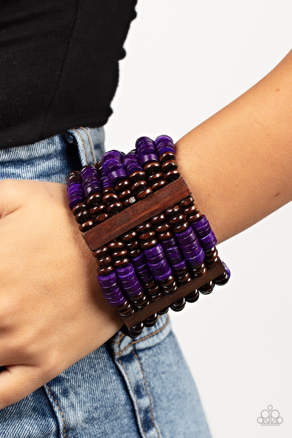 Paparazzi ♥ Vacay Vogue - Purple ♥  Bracelet