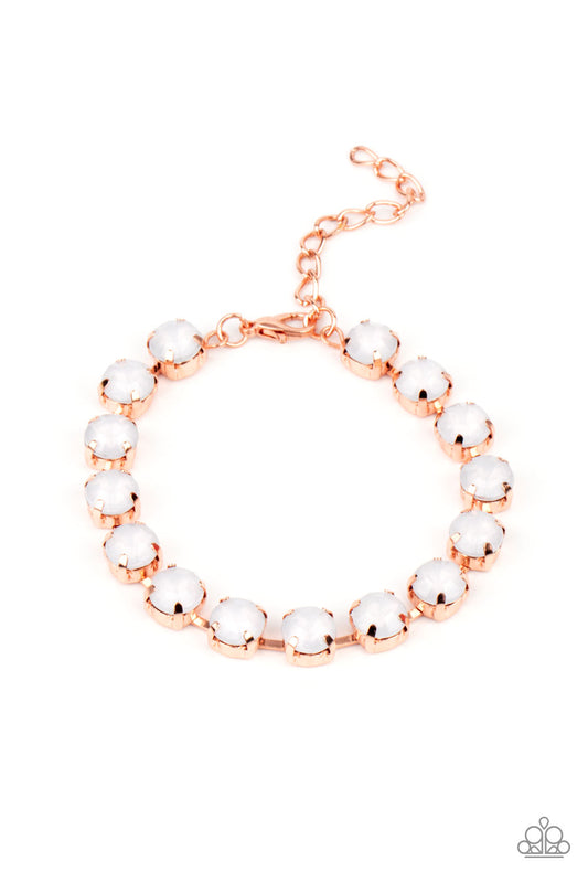 Paparazzi ♥ Dreamy Debutante - Copper ♥  Bracelet