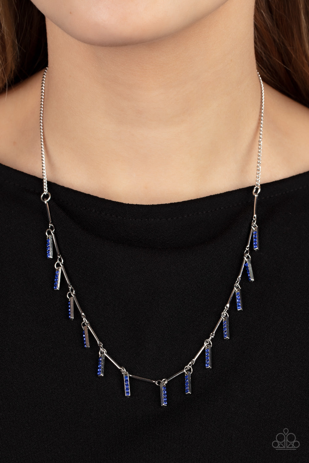 Paparazzi ♥ Metro Muse - Blue ♥  Necklace