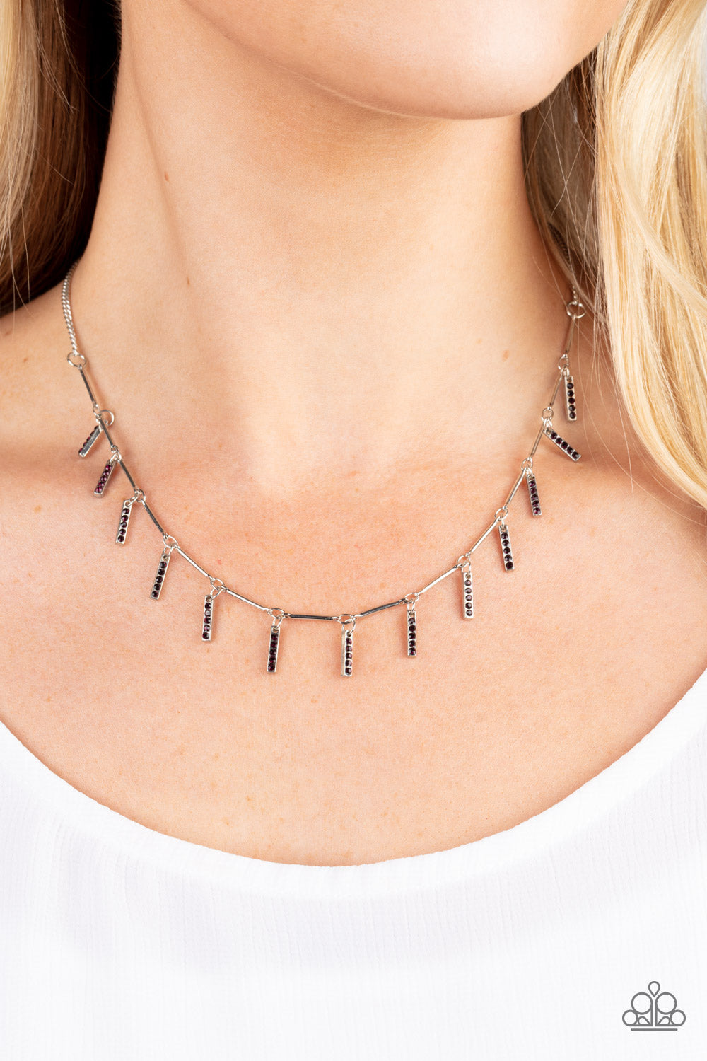 Paparazzi ♥ Metro Muse - Purple ♥  Necklace