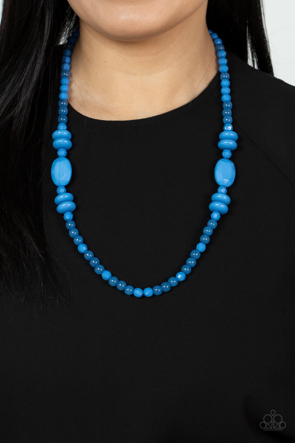 Paparazzi ♥ Tropical Tourist - Blue ♥  Necklace