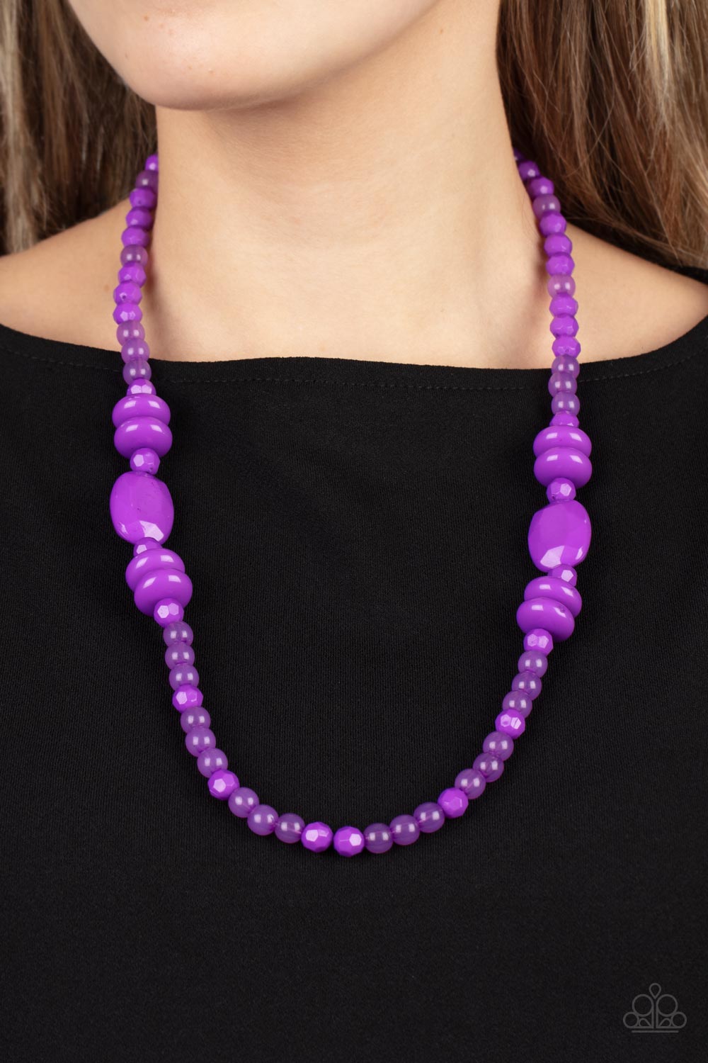 Paparazzi ♥ Tropical Tourist - Purple ♥  Necklace