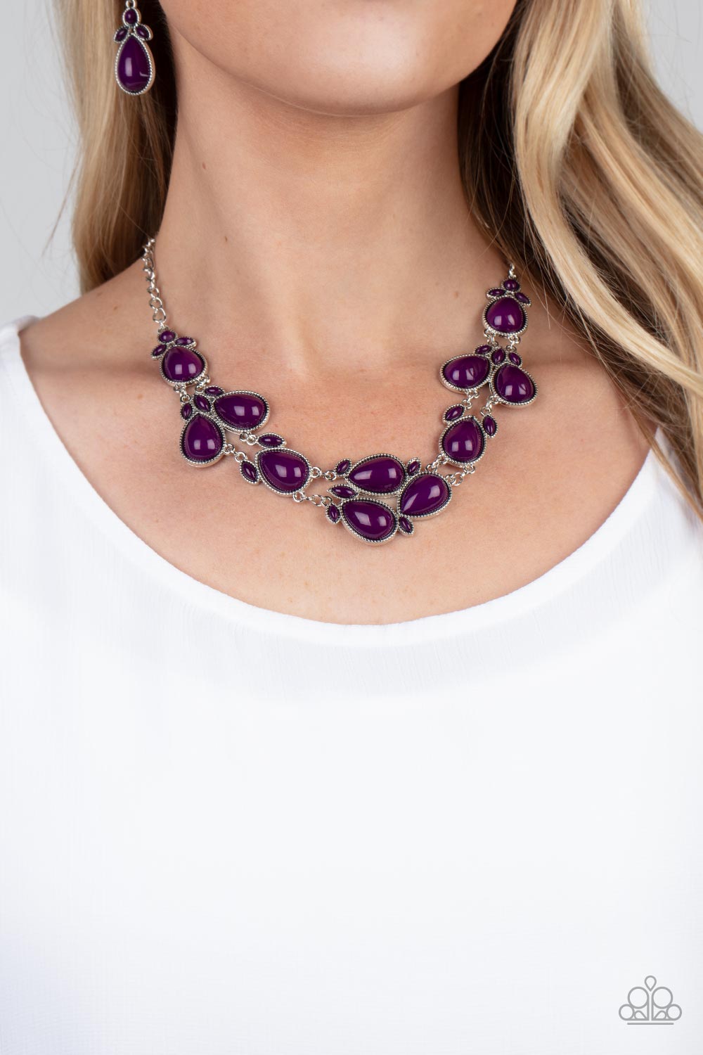 Paparazzi ♥ Botanical Banquet - Purple ♥  Necklace