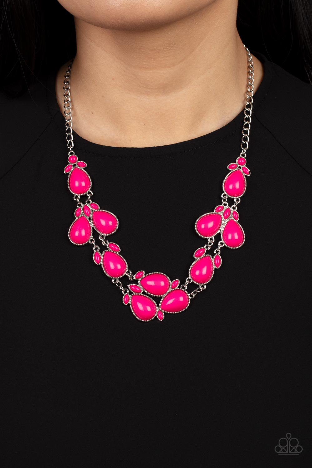 Paparazzi ♥ Botanical Banquet - Pink ♥  Necklace