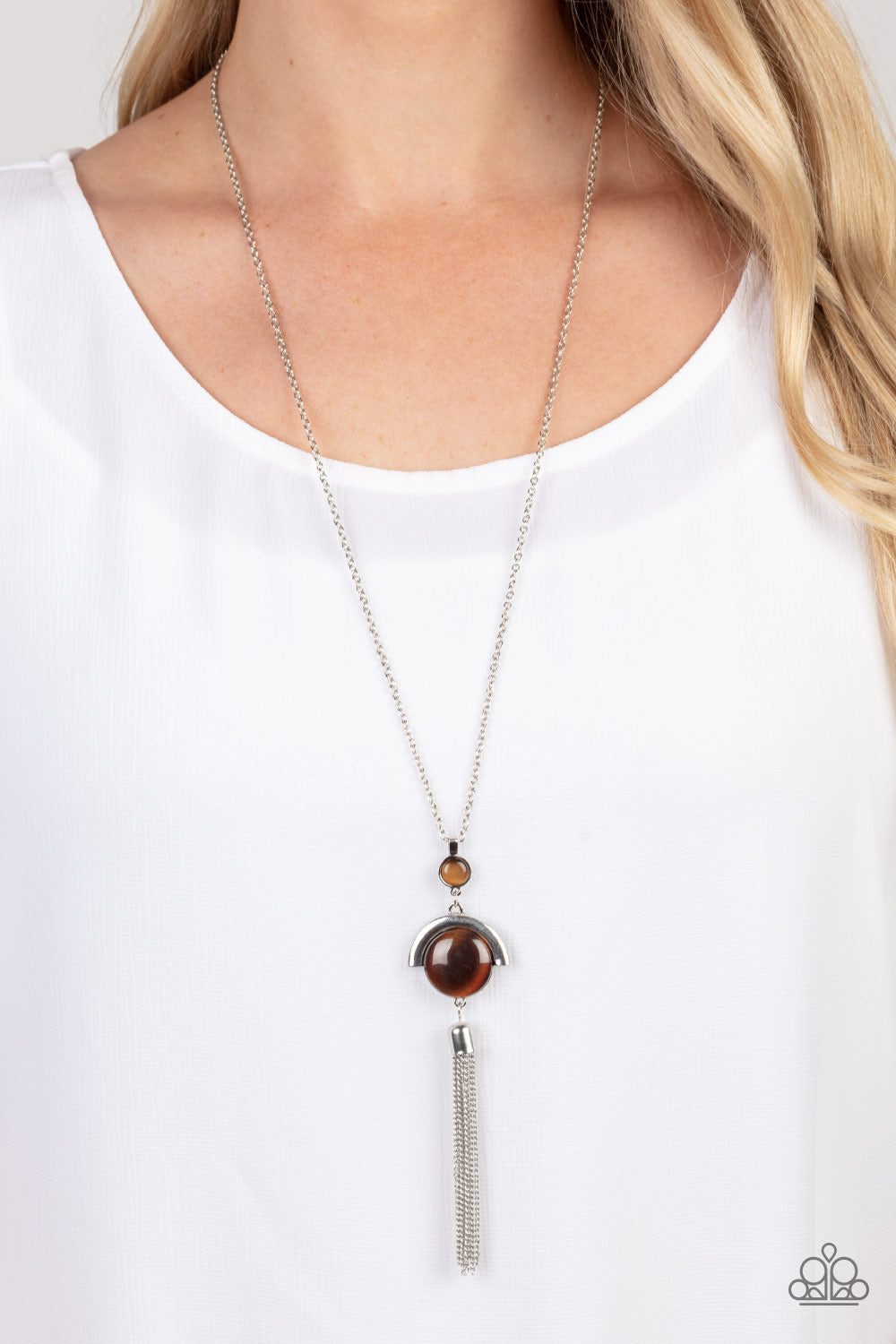 Paparazzi ♥ Lavishly Lucid - Brown ♥  Necklace
