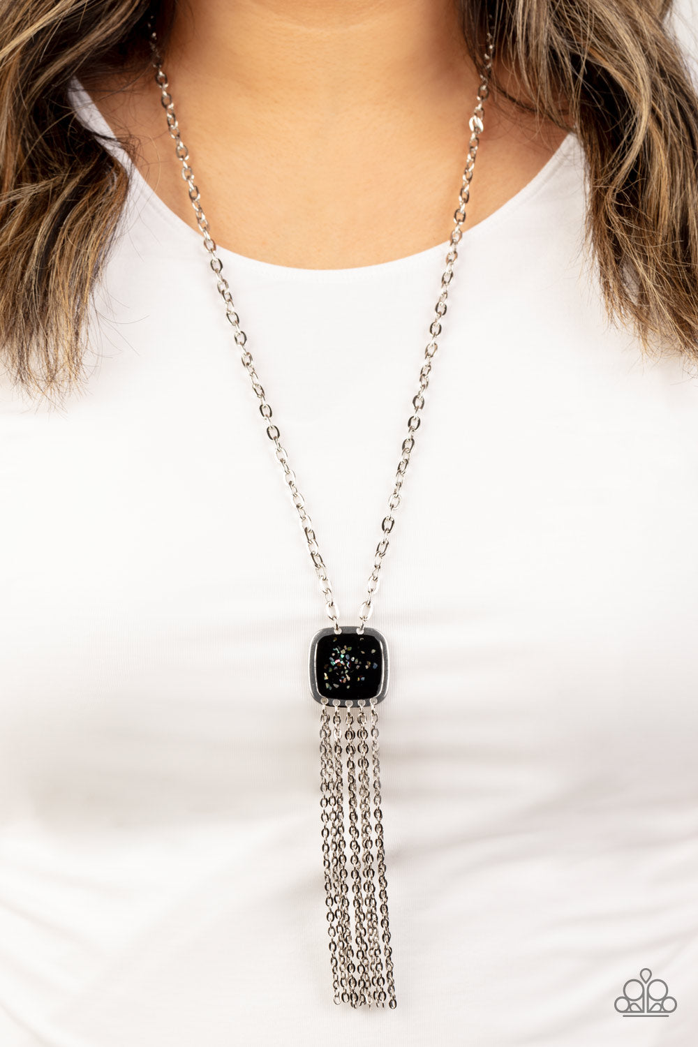 Paparazzi ♥ Seaside Season - Black ♥  Necklace